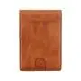 Custom leather money clip wallet leather men money clip business credit card holder for  men