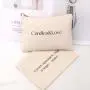 Custom Logo Printing Eco 8Oz Canvas Cosmetic Zipper Bag Travel Toiletry Cotton Canvas Makeup Pouch For Pencil