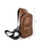 Smell Proof Fanny Pack Sling Bag | Small Scent Proof Pouch Shoulder Bag | Waist Bag with Elastic Strap Discrete Stash Pocket