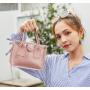2024 New Transparent Jelly Mini Handbag Fashionable Female PVC Shoulder Crossbody Bag Chain Bag