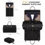 LOVEVOOK wholesale 3 in 1 Garment Duffle weekender Bags for women men travel daily Hanging Suitcase Suit large luggage handbags