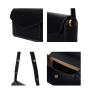 New Custom Logo Ladies Handbags Nice Leather Black Crossbody Bags Classic Women Messenger Bag Shoulder Bags