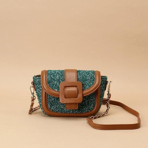 2024 Autumn And Winter New Design Tweed Fashion Ladies Shoulder Bag Sling Cross Body Bags For Women