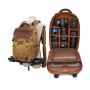 XL159 Outdoor Internal Vintage Camera Bag Large capacity Camera Bag Waterproof Wear-resistant Camera Backpack