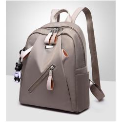 KBW601 Hot Sale Girl Oxford Cloth Shoulder Bag Ladies Out Travel Backpack Lightweight Leisure Multi-zipper Fashion Women Bag Cus