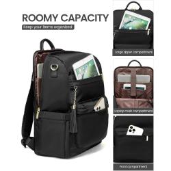 2023 Fashion expandable Work Teacher Nurse Bag with Cute Wristlet Bag waterproof multifunction travel Women laptop backpack USB