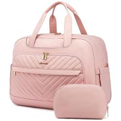 Wholesale custom LOVEVOOK quilted Travelling Bags 2 pieces With Wet Pocket & Shoe carry on Weekender Overnight travel duffel Bag