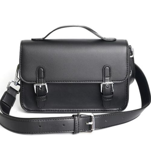 ZR499 Men Bag New Leather Briefcase Handbag Postman Single Shoulder Crossbody Bag PU Business Youth Vertical Boy Shoulder Bag