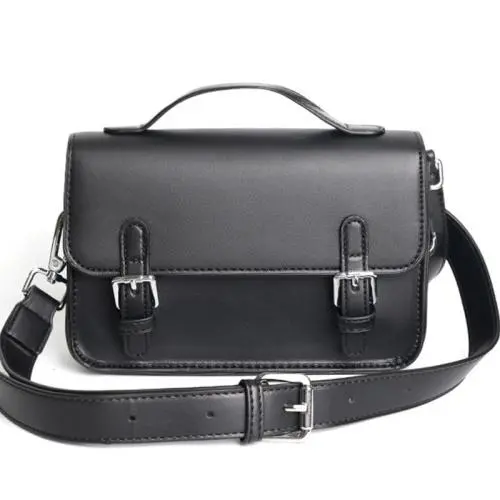 ZR499 Men Bag New Leather Briefcase Handbag Postman Single Shoulder Crossbody Bag PU Business Youth Vertical Boy Shoulder Bag