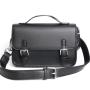 ZR499 Men Bag New Leather Briefcase Handbag Postman Single Shoulder Crossbody Bag PU Business Youth Vertical Boy Shoulder Bag