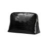 Luxury Crocodile PU leather Travel Cosmetic Bag Women Makeup Pouch