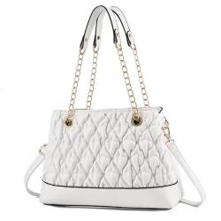 Custom Logo Pu Leather Messenger Bag Large Square Classic Female Handbag