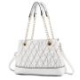 Custom Logo Pu Leather Messenger Bag Large Square Classic Female Handbag