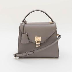 Wholesale Custom Hot Selling Simple Women Handbags 2024 Trending Small Square Bag Fashion Lock Up Shoulder Bag