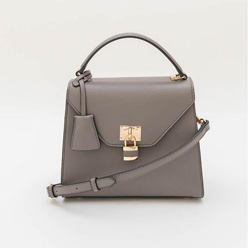Wholesale Custom Hot Selling Simple Women Handbags 2024 Trending Small Square Bag Fashion Lock Up Shoulder Bag