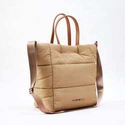 CHANGRONG Custom Luxury ladies Nylon Quilted Puffer tote bag