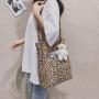 Korean Style Canvas Large Capacity Handbags For Girls Printing Shoulder Bags Students Vintage Fashion Ladies Bags