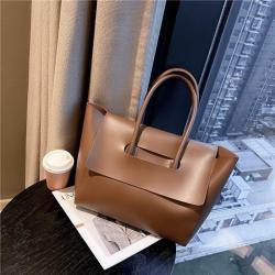 Women's tote bag new high-end feel portable versatile retro large bag