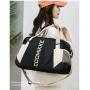 ZR658 Luggage Bag Printed Logo Sport Travel Outdoor Bag Sneaker Dry Wet Separation Waterproof Duffle Storage Bag Fitness Handbag
