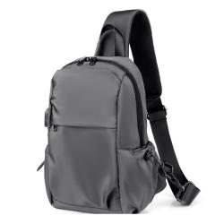 ZWY112 Wholesale Daily Work Travel Men Chest Bag Outdoor Oxford Waterproof Gym Bag New Lightweight Fashion Hot Sale Shoulder Bag