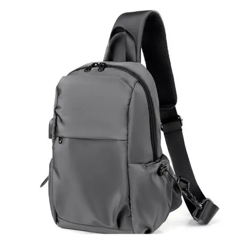 ZWY112 Wholesale Daily Work Travel Men Chest Bag Outdoor Oxford Waterproof Gym Bag New Lightweight Fashion Hot Sale Shoulder Bag