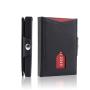 Factory wholesale genuine leather men wallet rfid blocking trifold wallet pure leather wallet