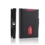 Factory wholesale genuine leather men wallet rfid blocking trifold wallet pure leather wallet