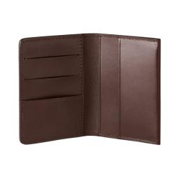 Fashion designer bifold top grain leather nice rfid blocking card holder slim credit card wallet
