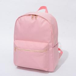 Hot Sale Promotional Stock Custom Logo Waterproof Zipper Travel Bag Backpack Large Capacity Nylon Outdoor Sports Backpack