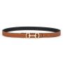 Luxury designer leather belt genuine leather pin buckle waist belt for women ladies