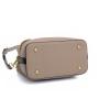 2024 Genuine Leather Handbags Women Luxury Stylish Bucket Bag With Chain Button Strap Design