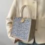 2024 Portable Linen bags for Women Shoulder Bag Small Japanese Satchel for Work and Lunch Carry