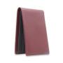 Custom Minimalist RFID Blocking Bifold Slim Genuine Leather Mens Wallet Manufacturer