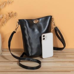 Simple women's mobile phone bag ladies shoulder bags wholesale fashion lock buckle women's crossbody shoulder bag