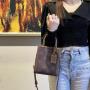 2024 Hot Selling Designer Vintage Sling Genuine Leather PVC Crossbody Hand Bag Clutch Sacs A Main Pour Femme Phone Bag Hand