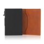 Wholesale Genuine Leather Metal Card Holder Wallet Crazy Horse Leather Metal Card Holder Aluminium Wallet