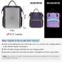 LOVEVOOK 2022 new 15.6inch laptop backpacks fashion business work luminous geometric school bags women travel backpack with USB