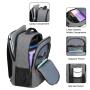 Multi Compartment Functional Large Capacity Laptop Backpack With Laptop Inner layer Anti-theft School Bag With USB Charging Port