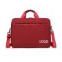 Custom Logo Computer Briefcases Business Office Work College Large Capacity Laptop Shoulder Bag with Detachable Strap