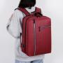 ZR903 Laptop Bag USB Charger Computer Cover Backpack Oxford Fabric Waterproof Zipper Print Logo Gift Backpack Business Schoolbag