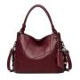 Wholesale New Style Trendy Designer PU Leather Handbags Ladies Fashion Bags Chains Tassel Decorations Lock Button Winter Summer