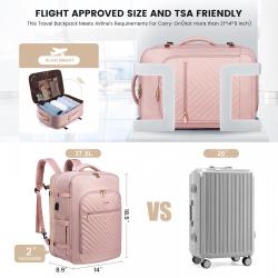 LOVEVOOK large capacity carry on women leisure travel bag custom weekender quilted duffel laptop backpack bag for women men