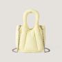 Custom New Fashion Women Puffer Tote Bag Soft Padded Down Winter Handbag Nylon Crossbody Bags