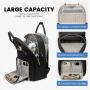 LOVEVOOK High Quality Custom logo quilted leisure nylon laptop backpack for women man large waterproof travel school backpacks