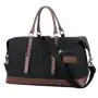 Vintage weekend overnight business duffel bag OEM ODM big canvas travel bag men