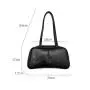 2024 Spring Korean Leisure Style Brown Shoulder Bag PU Leather Large Capacity Tote High Quality Handled Handbags for Women