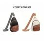ZWY161 Wholesale Women Travel Shopping Small Chest Bag PU Waterproof Lightweight Organizer Shoulder Bag Vintage Crossbody Bag