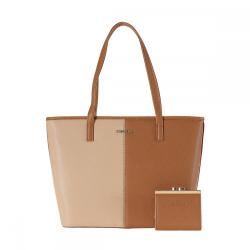 SUSEN CHRISBELLA Custom 2023 ladies bags women large PU leather women plain tote bag women's pink tote bags