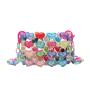 Wholesale Summer Individuality Colorful Acrylic Hollow-out Heart Beaded Lady Mini Tote Sling Satchel Handbag Clutch Bag Purse