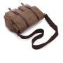 Retro Big Size 41cm Canvas Travel Satchel Messenger Bag for Men Business Trip Shoulder bag Laptop Handbags book bag